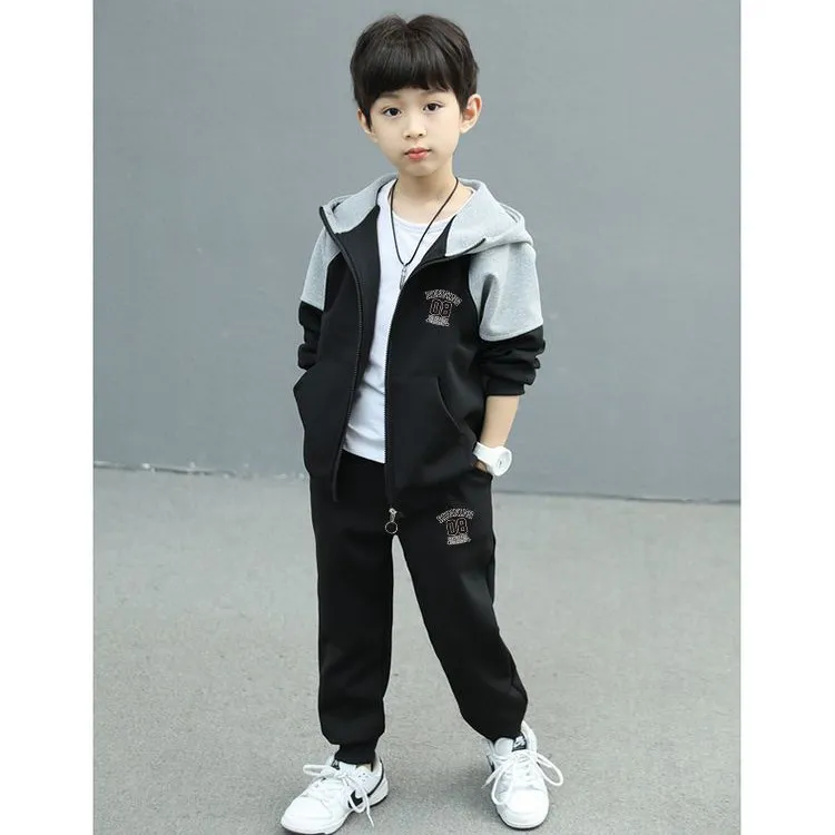 【120-160cm】二点セット 合わせやすい かっこいい ファッション 男の子 セットアップ