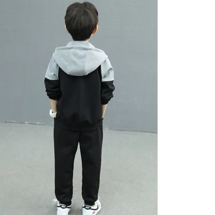 【120-160cm】二点セット 合わせやすい かっこいい ファッション 男の子 セットアップ