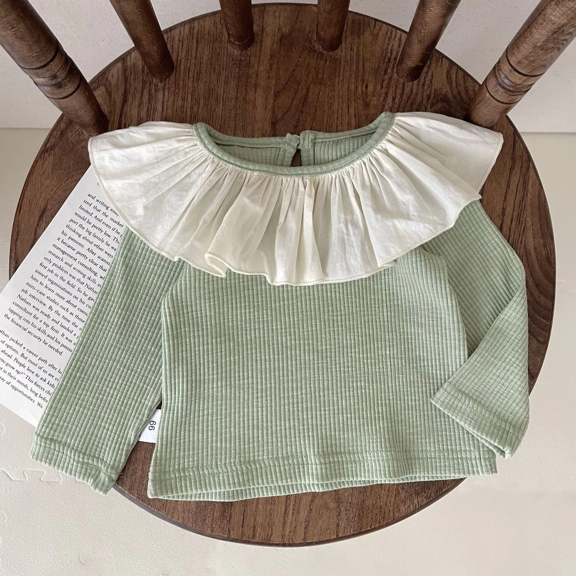 【66-100cm】人気上昇中 シンプル 着心地良い 合わせやすい オシャレ 可愛い 長袖 Tシャツ