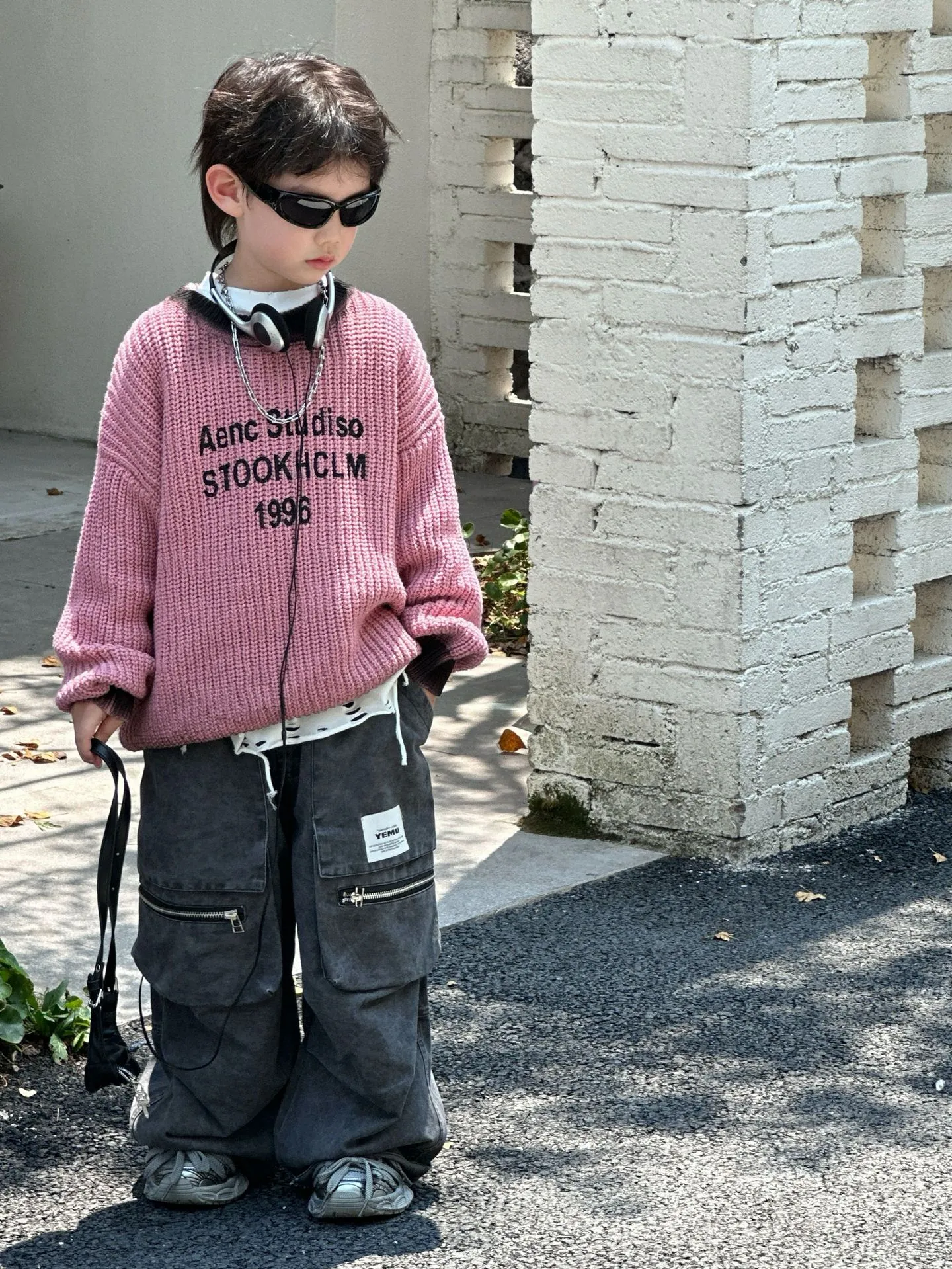 【90-150cm】 ファッショ ボーイズ おしゃれ キッズセーター 長袖 トップス 男の子