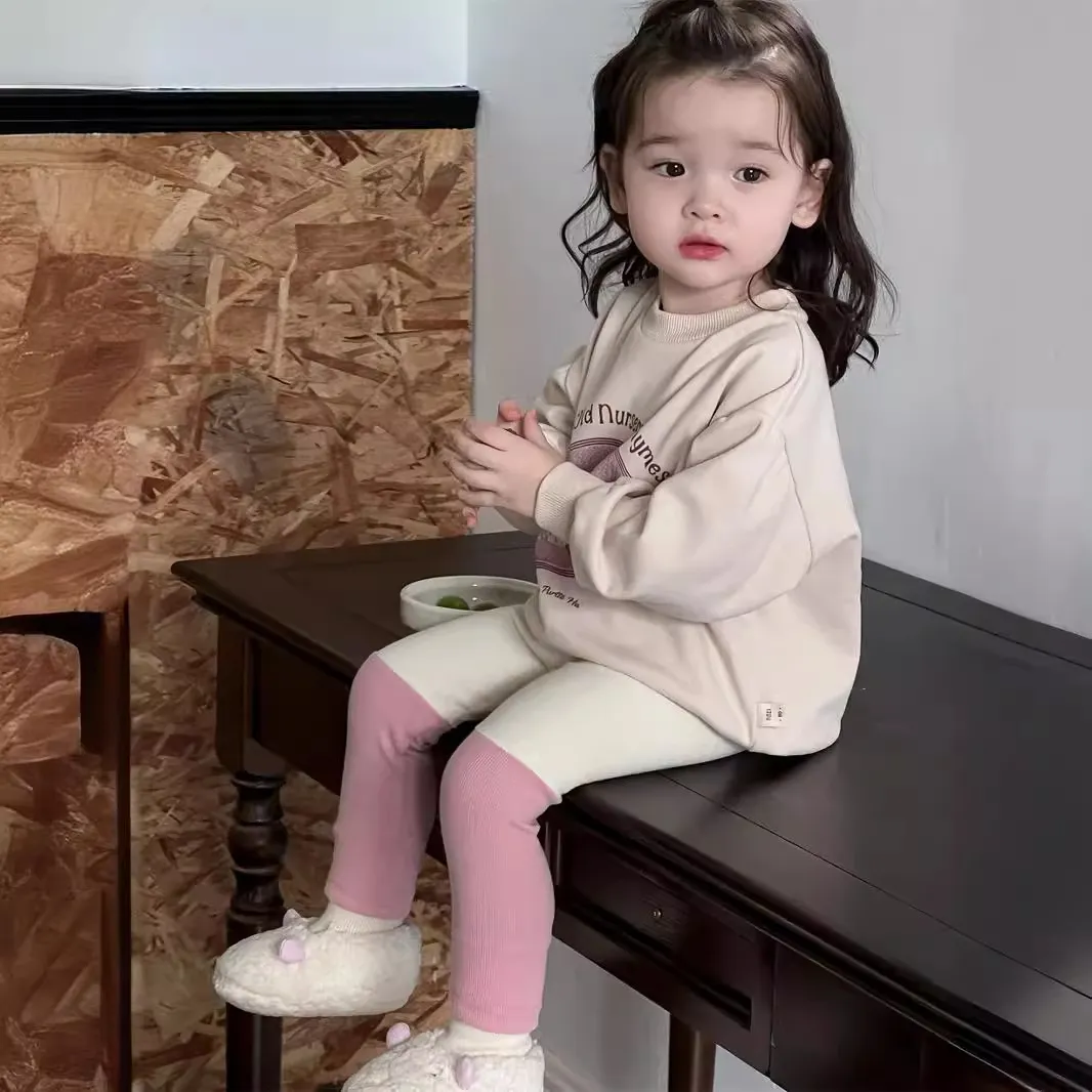 【73-100cm】人気上昇中 可愛い 合わせやすい カートゥーン 単品注文 トレーナー/レギンス