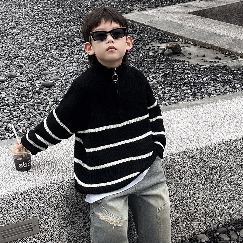 【110-160cm】人気商品 特別なデザイン 毎日着たくなる おしゃれ 合わせやすい セーター