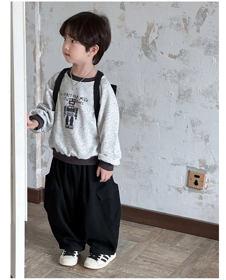 【90-150cm】売れ筋 超流行 カジュアル ファッション クール 合わせやすい 男の子 パンツ