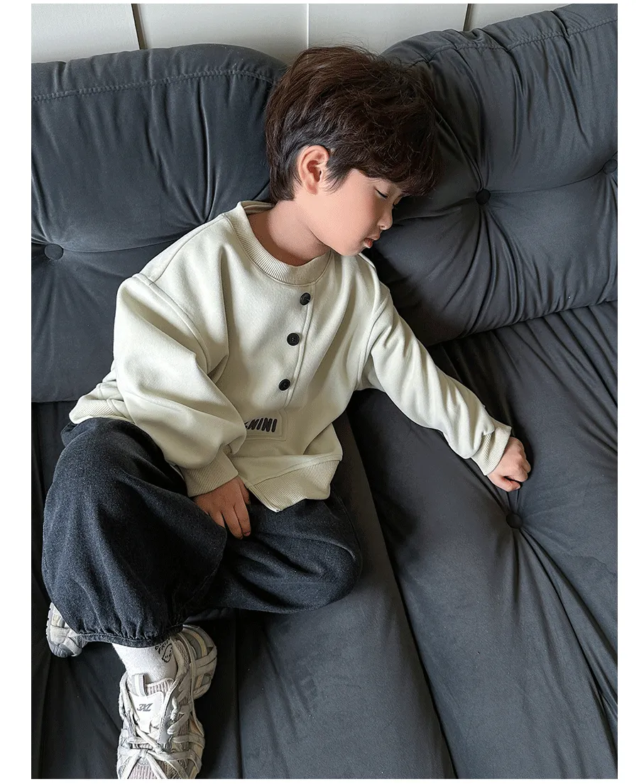 【90-150cm】存在感アップ 特別なデザイン カッコイイ おしゃれ カジュアル 男の子 トレーナー