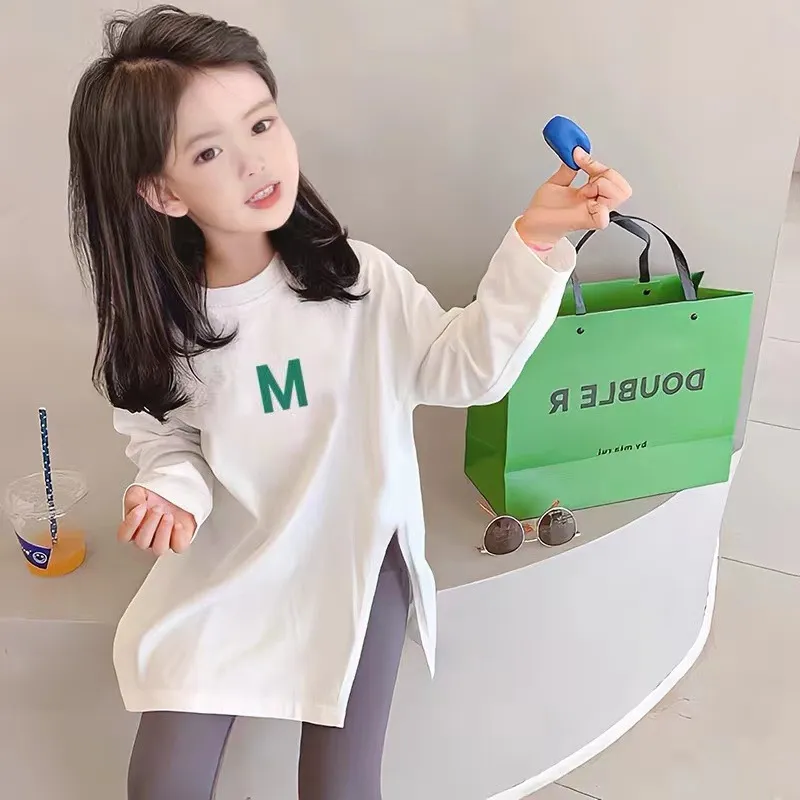 【80-160cm】人気商品 ファッション おしゃれ 可愛い カートゥーン  女の子 長袖 Ｔシャツ