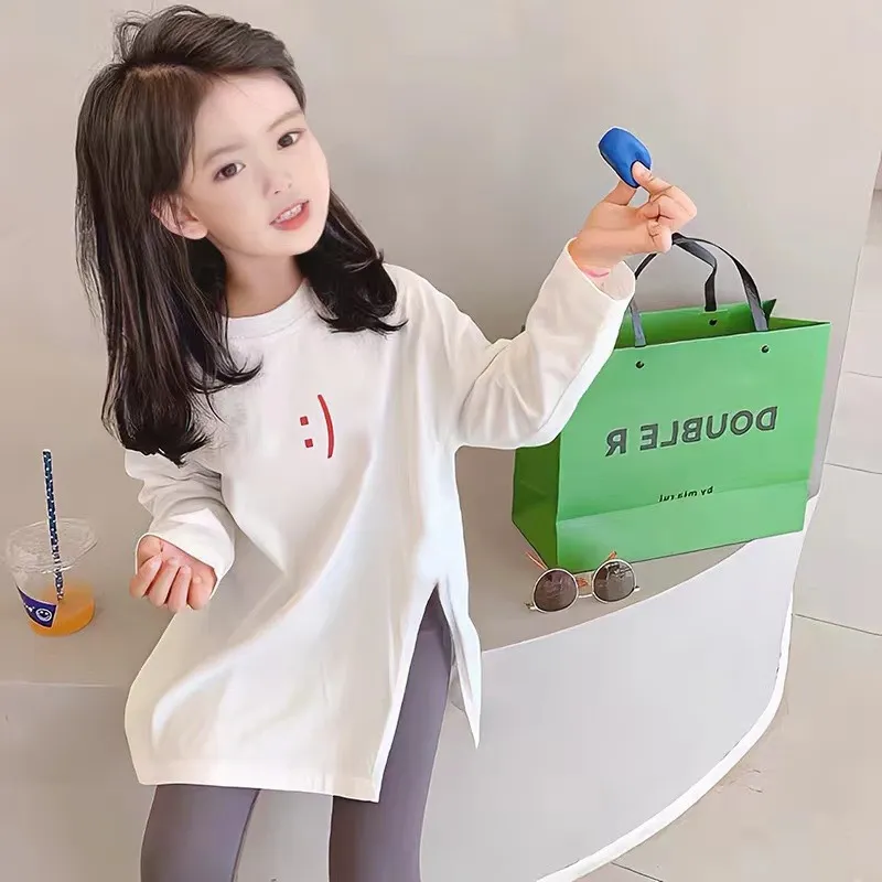 【80-160cm】人気商品 ファッション おしゃれ 可愛い カートゥーン  女の子 長袖 Ｔシャツ