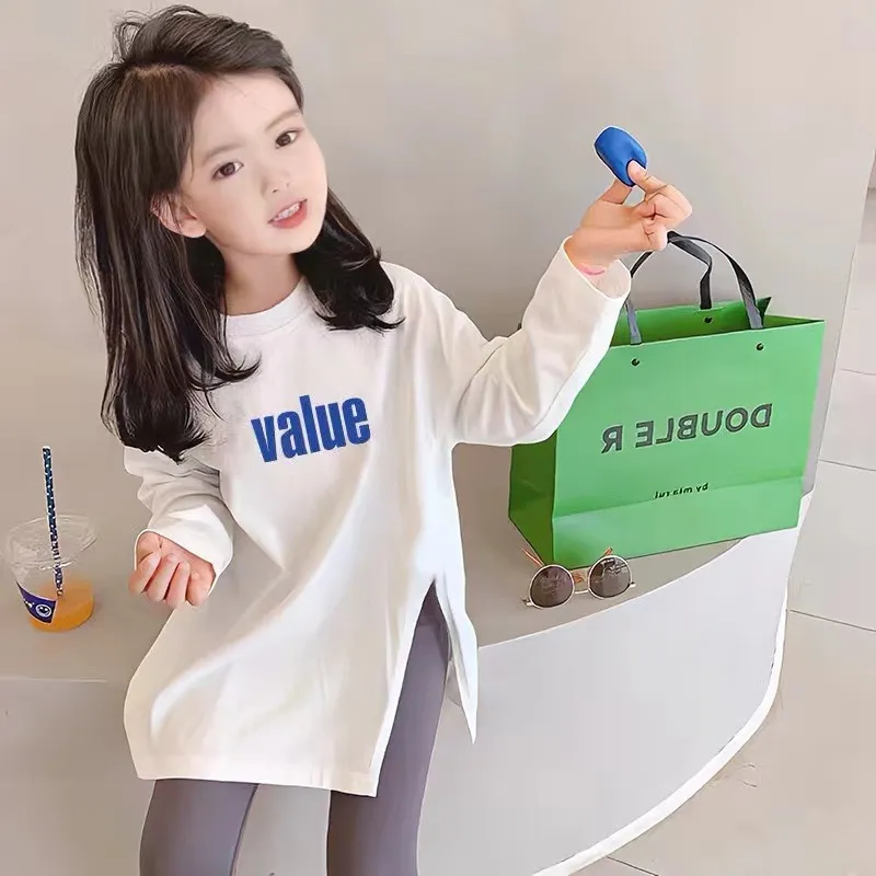 【80-160cm】人気商品 ファッション おしゃれ 可愛い カートゥーン  女の子 長袖 Ｔシャツ