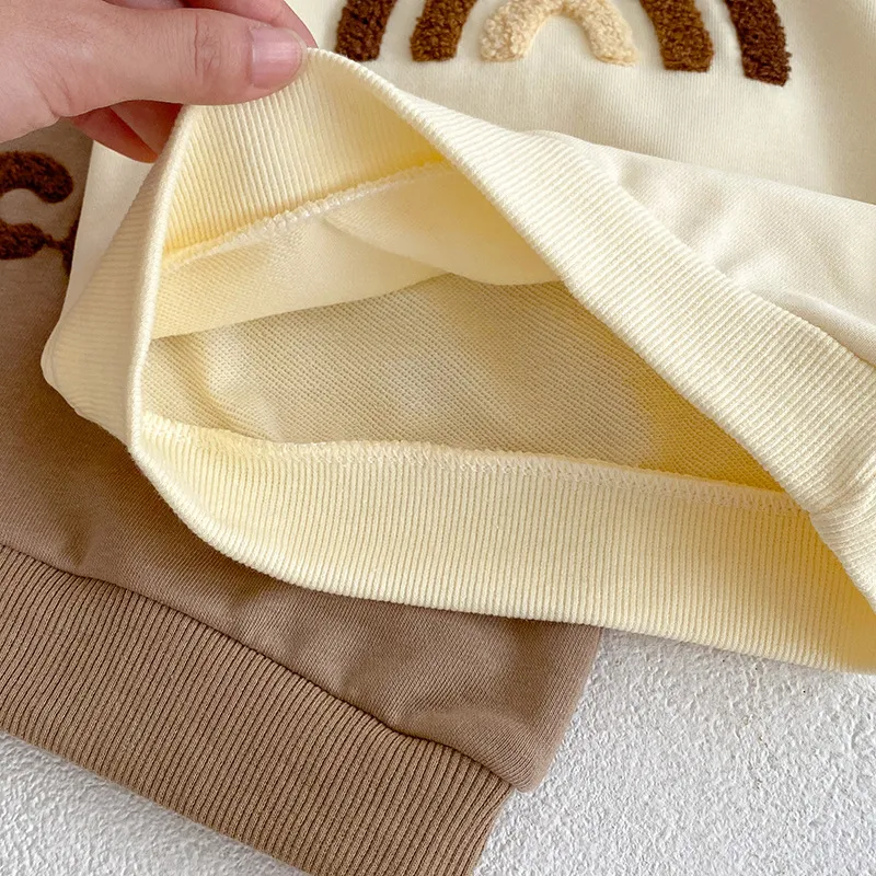 【66-120cm】かわいい 新生児 キッズ セットアップ 2点セット Tシャツ パンツ 長袖