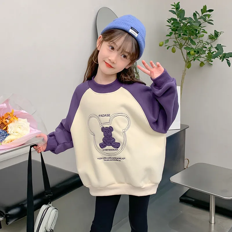 【110-160cm】絶対欲しい！可愛い 着心地良い 合わせやすい きれいめ 女の子 トレーナー