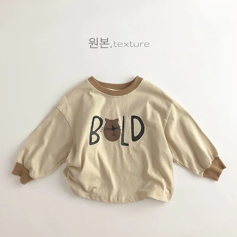 【80-130cm】超可愛い 売れ筋 やわらかい 合わせやすい カートゥーン 男の子 女の子 長袖 Tシャツ