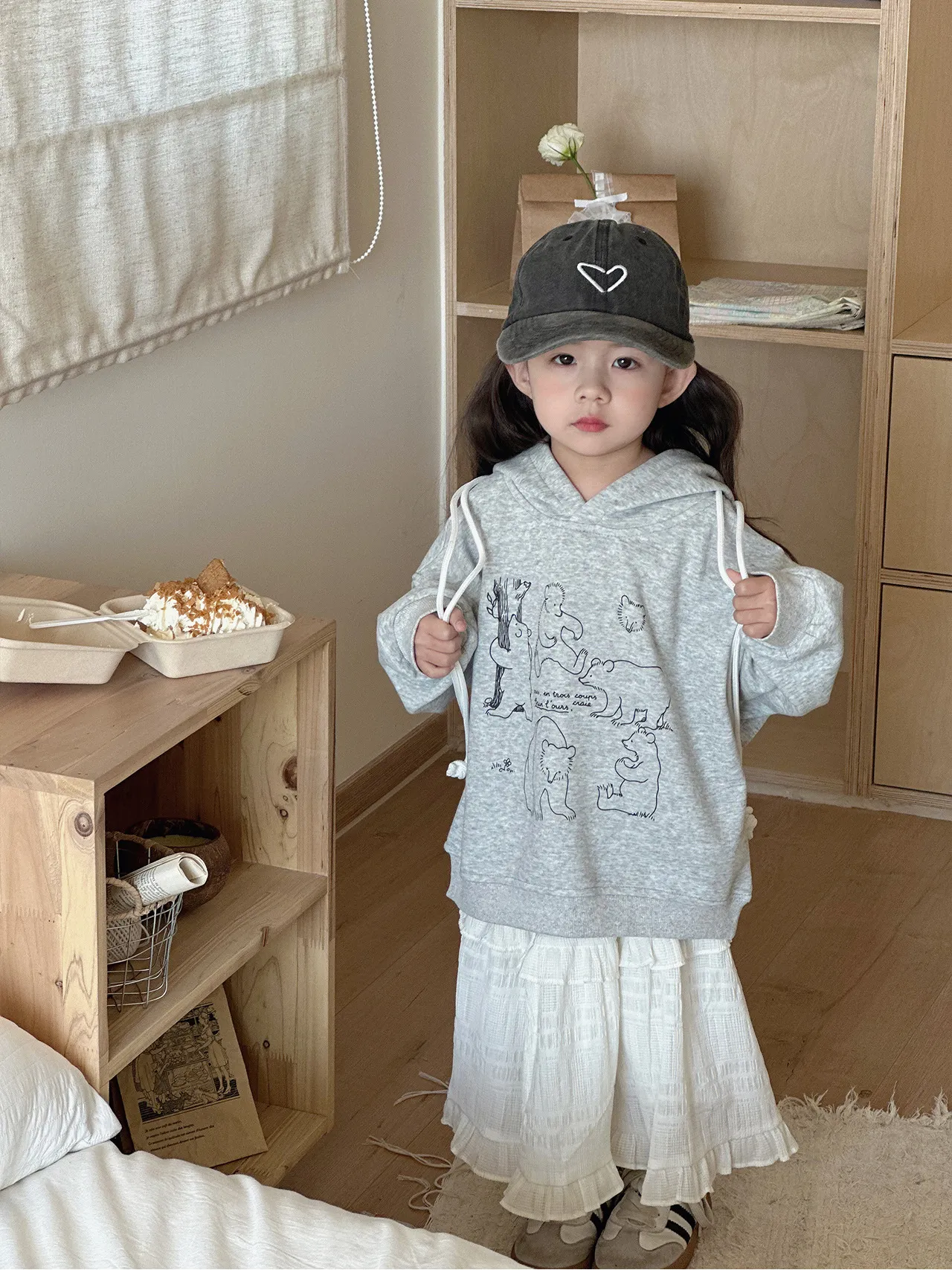 【90-140cm】毎日着たくなる 定番 清新 ins風 ガーリッシュ スウィート 女の子 スカート