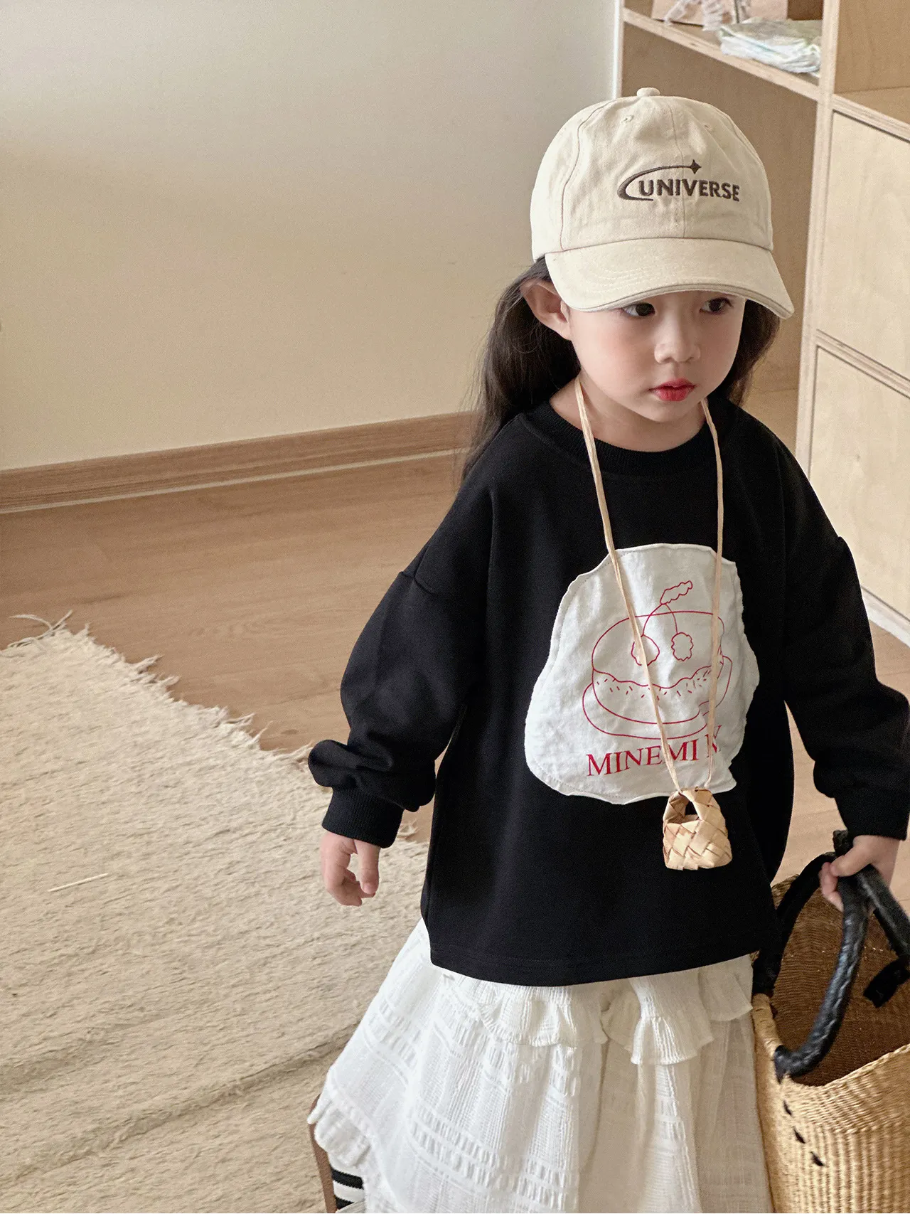 【90-140cm】毎日着たくなる 定番 清新 ins風 ガーリッシュ スウィート 女の子 スカート