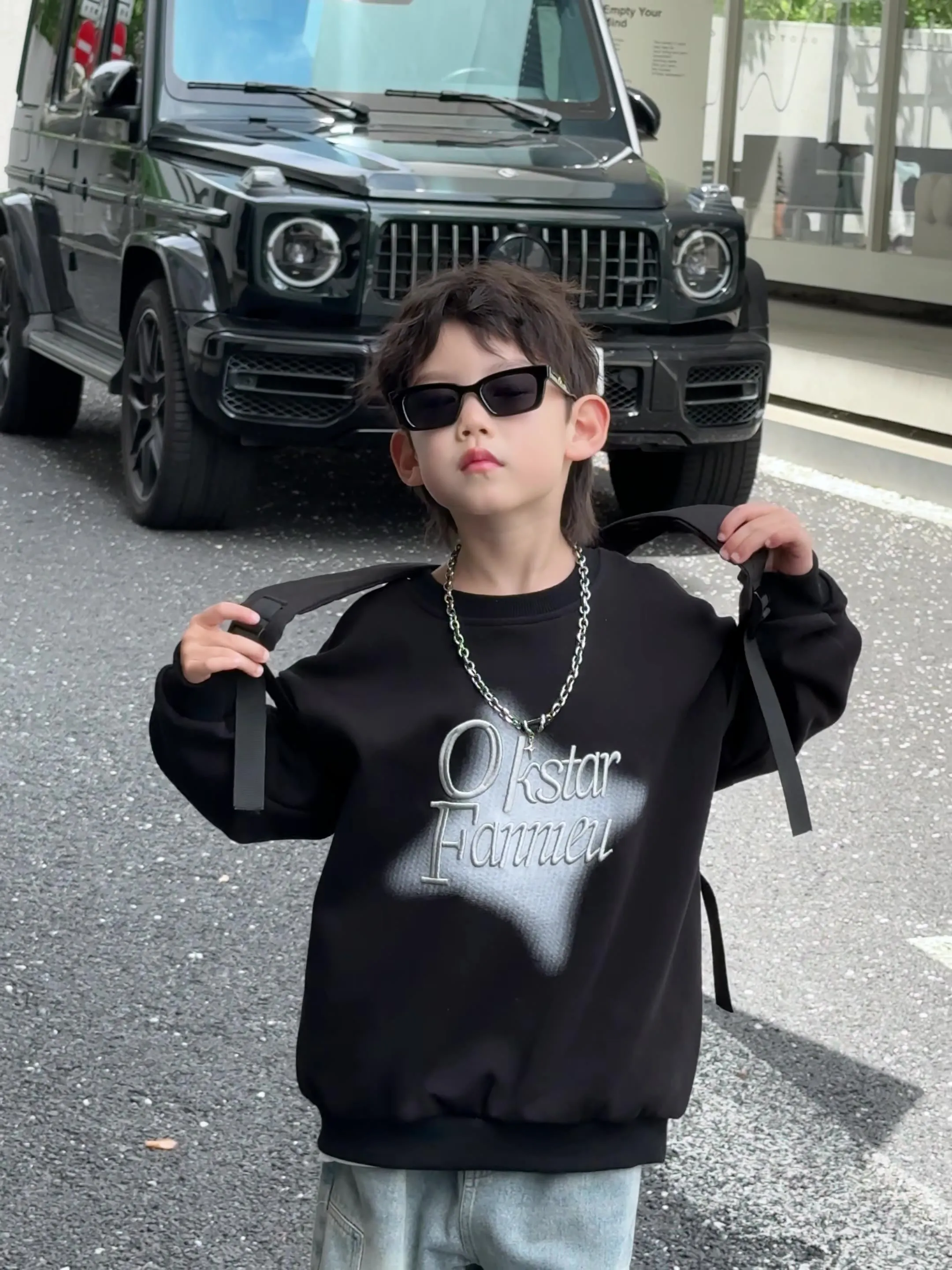 【110-160cm】合わせやすい アウターとの重ね着も楽しめるアイテム   トップス 子供服