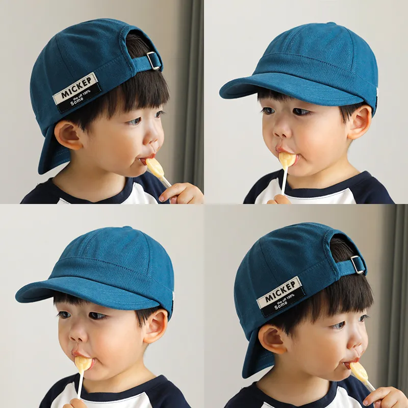 好評発売中 トレンド 日焼け止め シンプル 男の子 キャップ 帽子