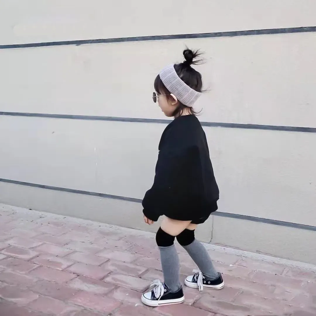 【100-160cm】人気上昇中  クール  柔らかい素材  合わせやすい  シンプル アルファベット  女の子  トレーナー