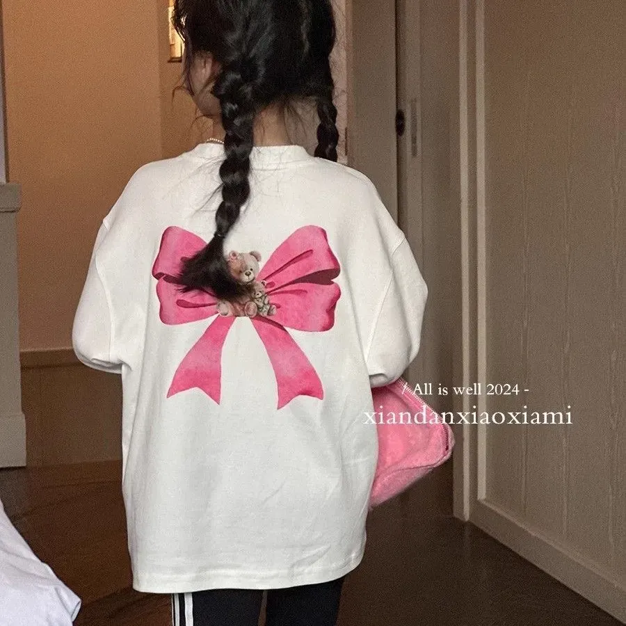 【100-160cm】特別なデザイン 存在感アップ カジュアル おしゃれ ファッション 女の子 長袖 Ｔシャツ