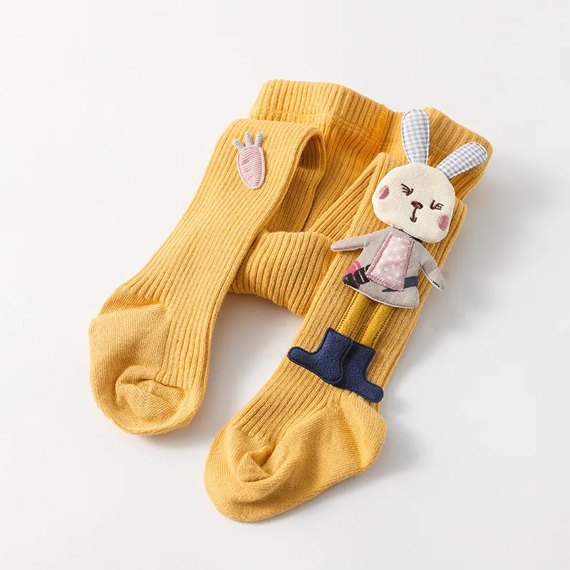 【50-130cm】超人気商品  超可愛い 履きやすい カートゥーン ウサギ柄 多色選べる ベビー 女の子 ボトムス レギンス