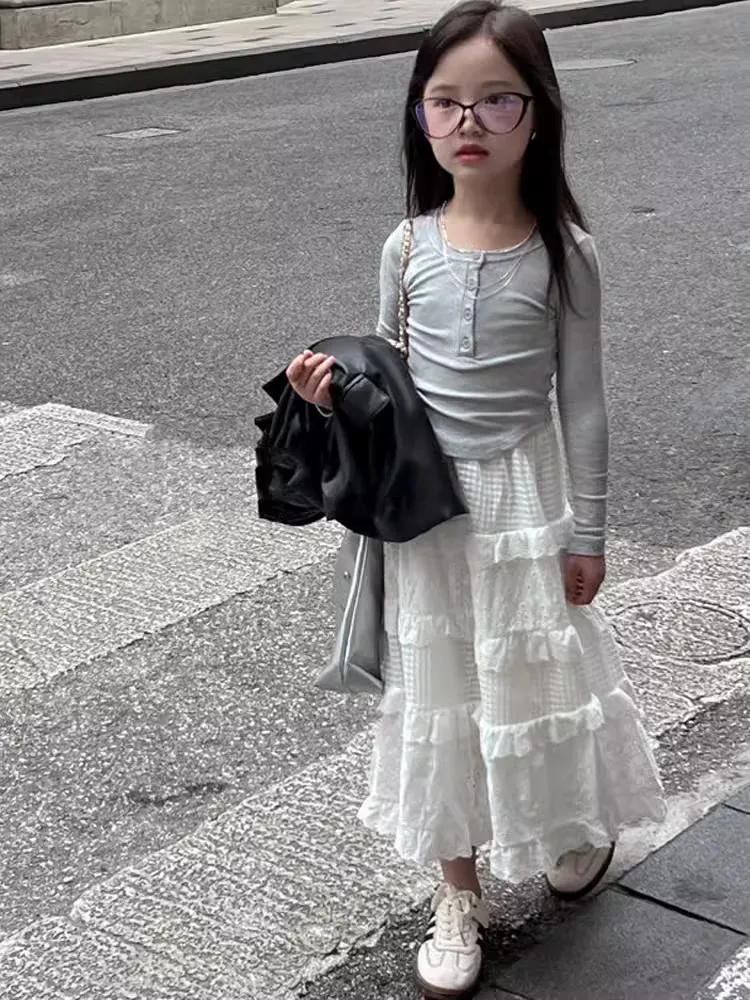 【100-150cm】おすすめ 毎日着たくなる  清新  ins風  スウィート  きれいめ  女の子  スカート
