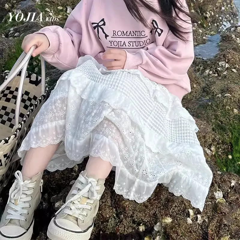 【100-150cm】おすすめ 毎日着たくなる 清新 ins風 スウィート きれいめ 女の子 スカート