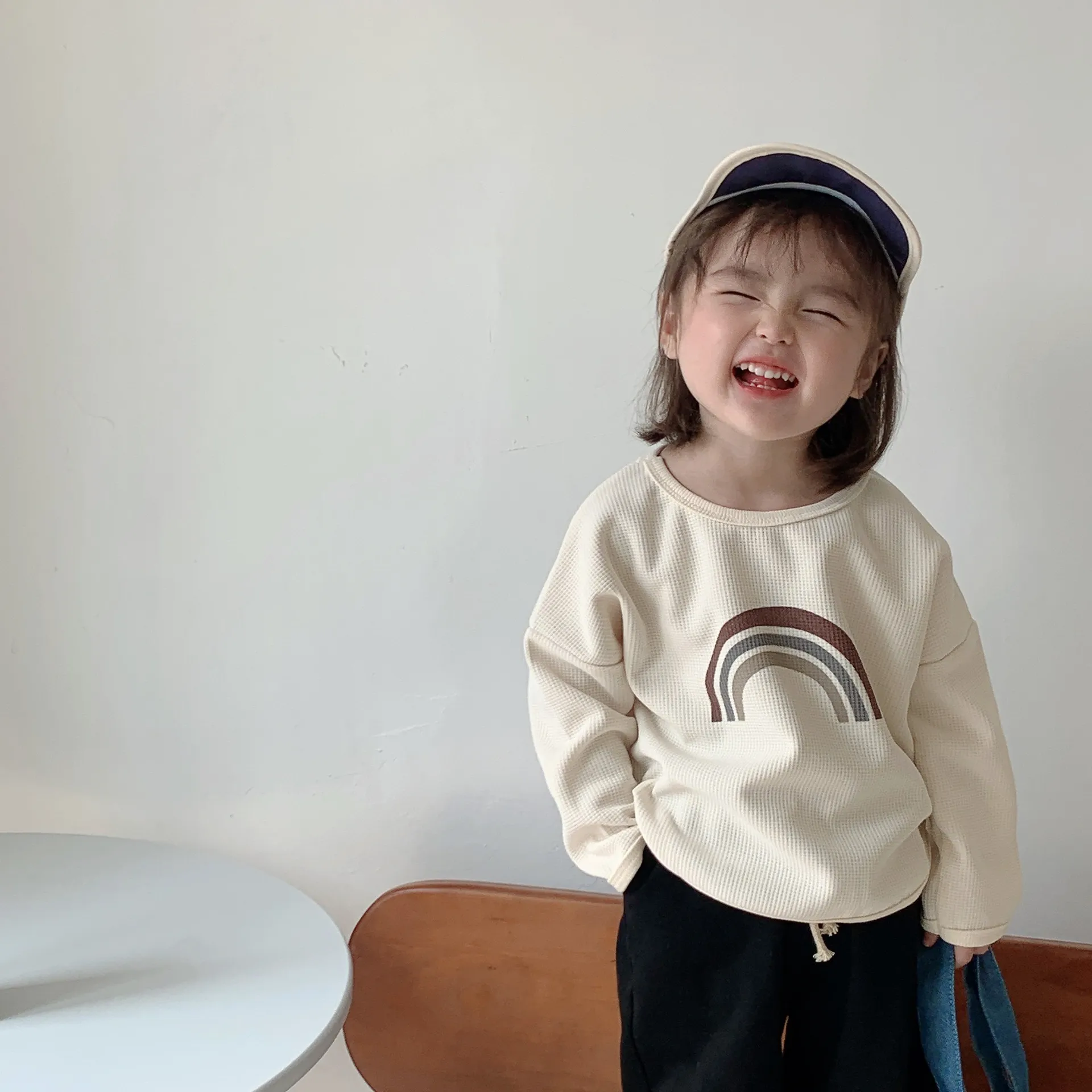 【80-140cm】絶対後悔しない シンプル  カジュアル  合わせやすい  可愛い 男の子  女の子 トレーナー