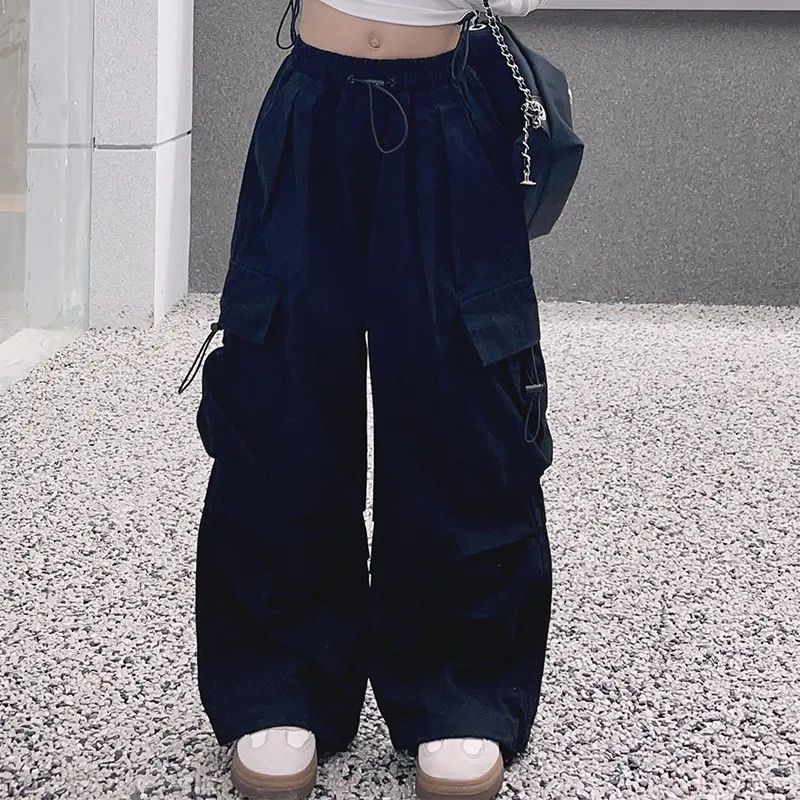 【110-170cm】超ファッション 売れ筋  カジュアル  合わせやすい  おしゃれ   女の子  ボトムス ロングパンツ