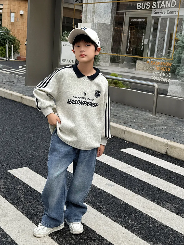 【120-170cm】絶対欲しい 履きやすい 大活躍 カジュアル カッコイイ ボトムス デニムパンツ