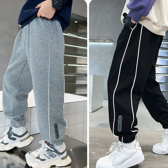 【120-170cm】長ズボン 男の子 トレンド 履きやすい 動きやすい カッコイイ 人気 合わせやすい カジュアルパンツ