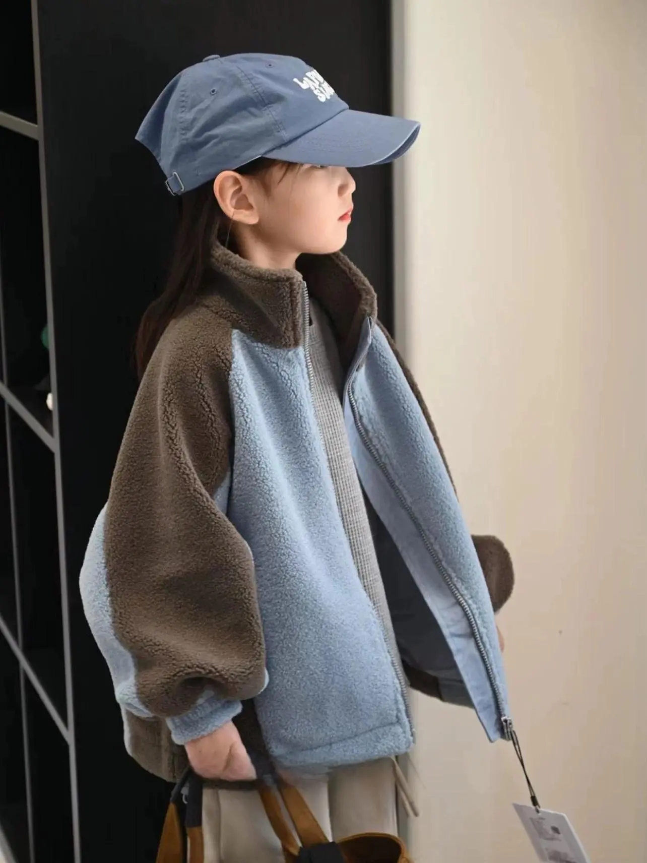 【120-170cm】アウター 女の子 シンプル 厚め 着心地良い 合わせやすい あったか コート