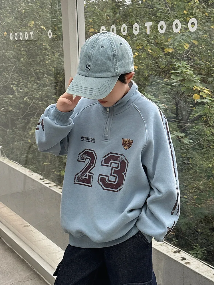 【120-170cm】着回し最強 大人気 カジュアル カッコイイ 合わせやすい 男の子 トレーナー