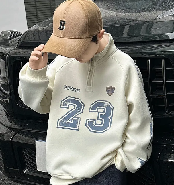 【120-170cm】着回し最強 大人気 カジュアル カッコイイ 合わせやすい 男の子 トレーナー