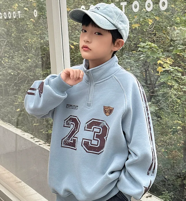 【120-170cm】着回し最強 大人気 カジュアル カッコイイ 合わせやすい 男の子 トレーナー