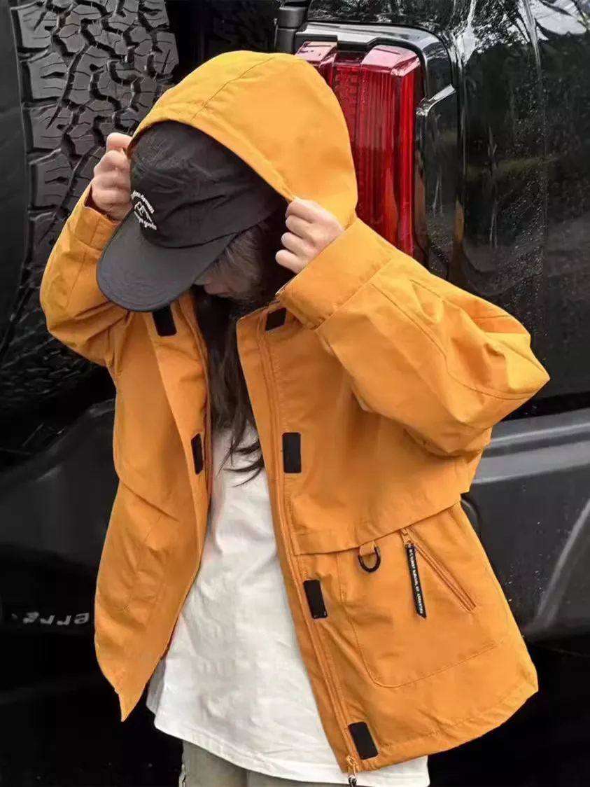 【120-170cm】人気上昇中 女の子 シンプル 定番 アウター 合わせやすい フード付き ジャケット