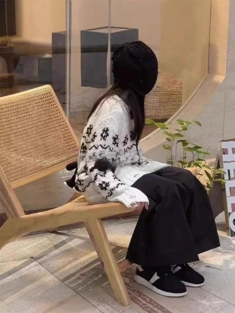 【120-170cm】大好評 シンプル 着心地良い 肌に優しい おしゃれ 可愛い ニット セーター