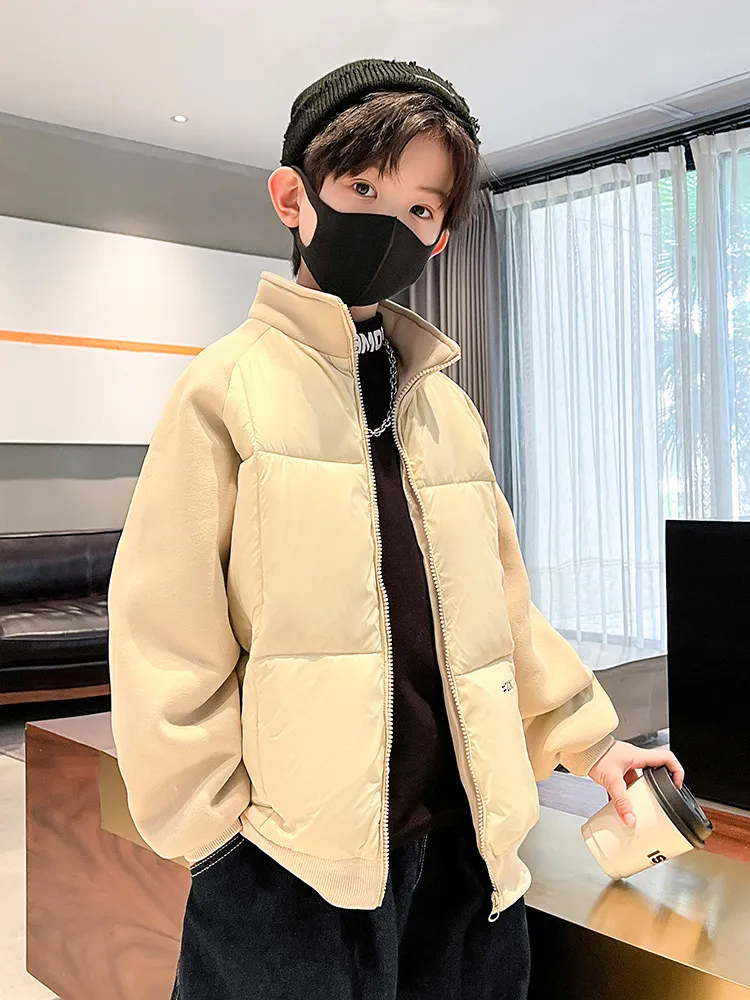【120-170cm】存在感抜群 大注目 カジュアル シンプル 合わせやすい 快適 男の子 中綿 アウター