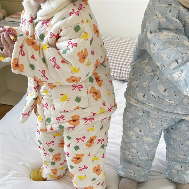 【80-120cm】売り切れ必至 大人気 可愛い 快適 プリント あったか 男の子 女の子 パジャマ