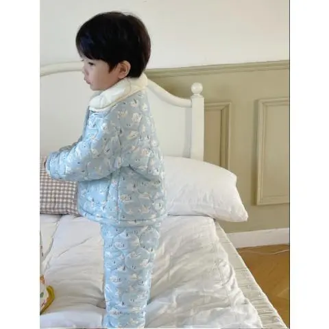 【80-120cm】売り切れ必至 大人気 可愛い 快適 プリント あったか 男の子 女の子 パジャマ