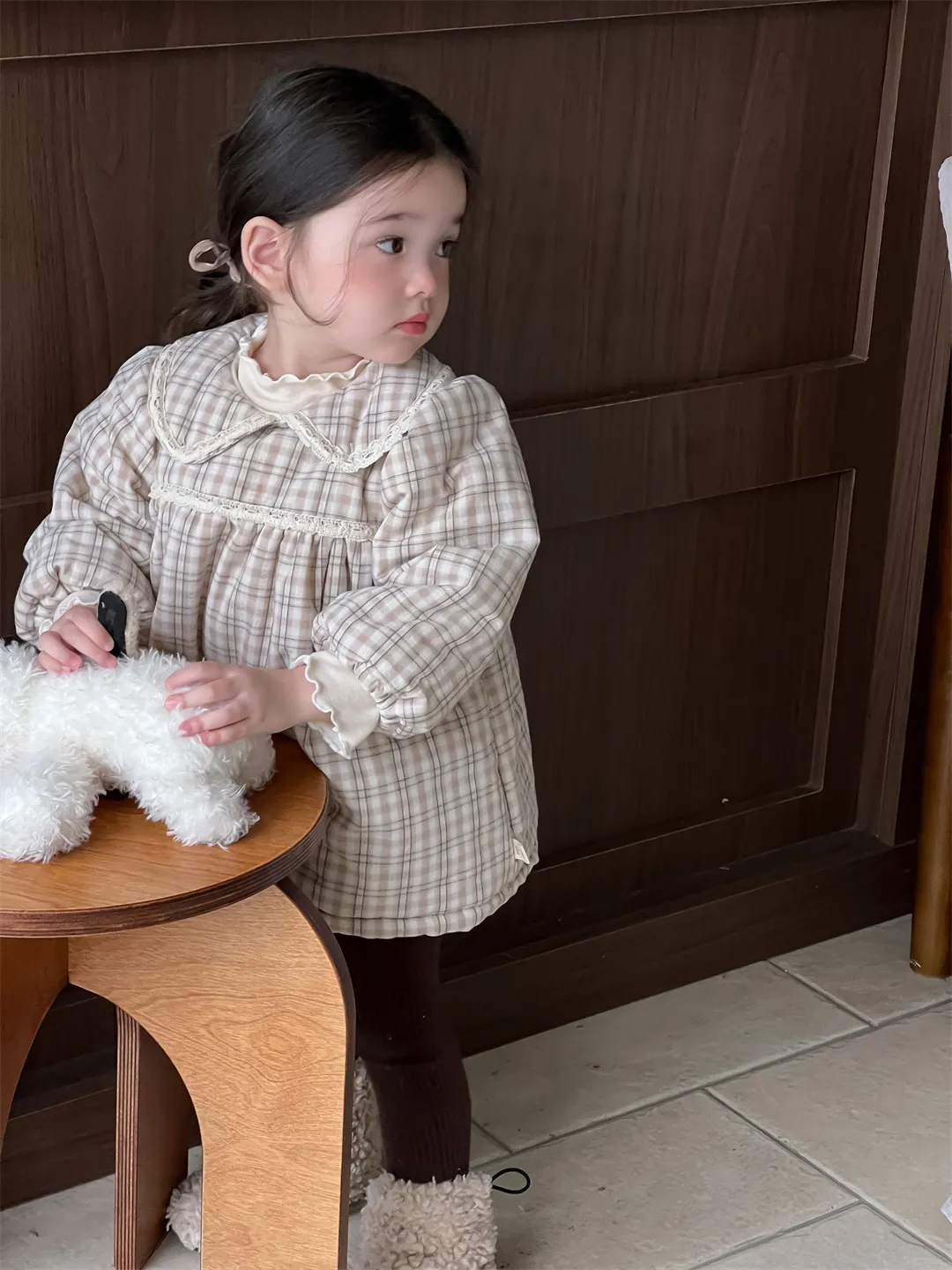 【73-100cm】大人気 女の子 おしゃれ 可愛い 肌に優しい お出かけ 防寒 ワンピース