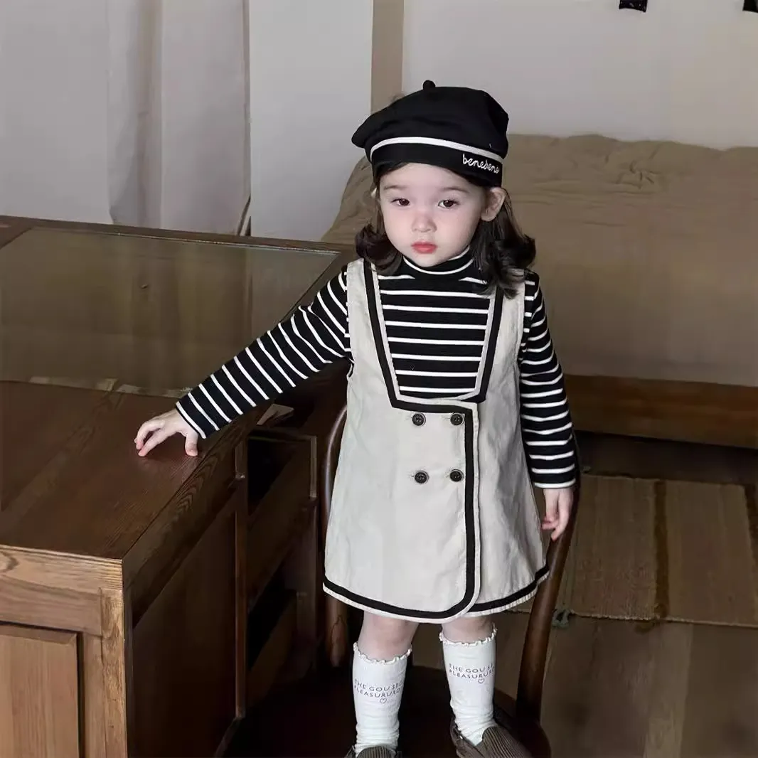【73-100cm】毎日着たくなる オシャレ スウィート フェミニン ベビー 女の子 トップス/サロペット