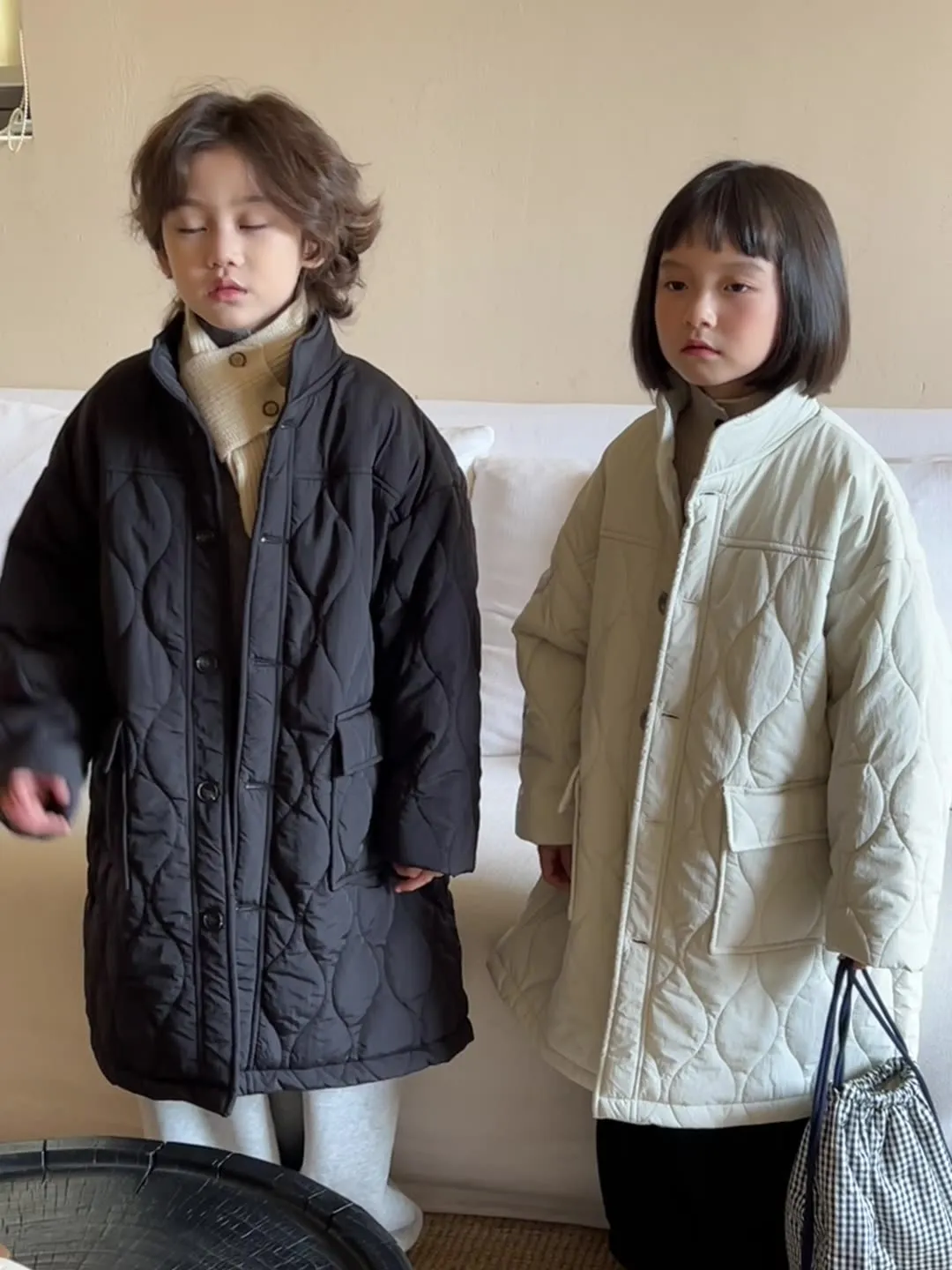 【90-140cm】売り切れ必至 大注目 ナチュラル あったか 無地 男の子 女の子 アウター