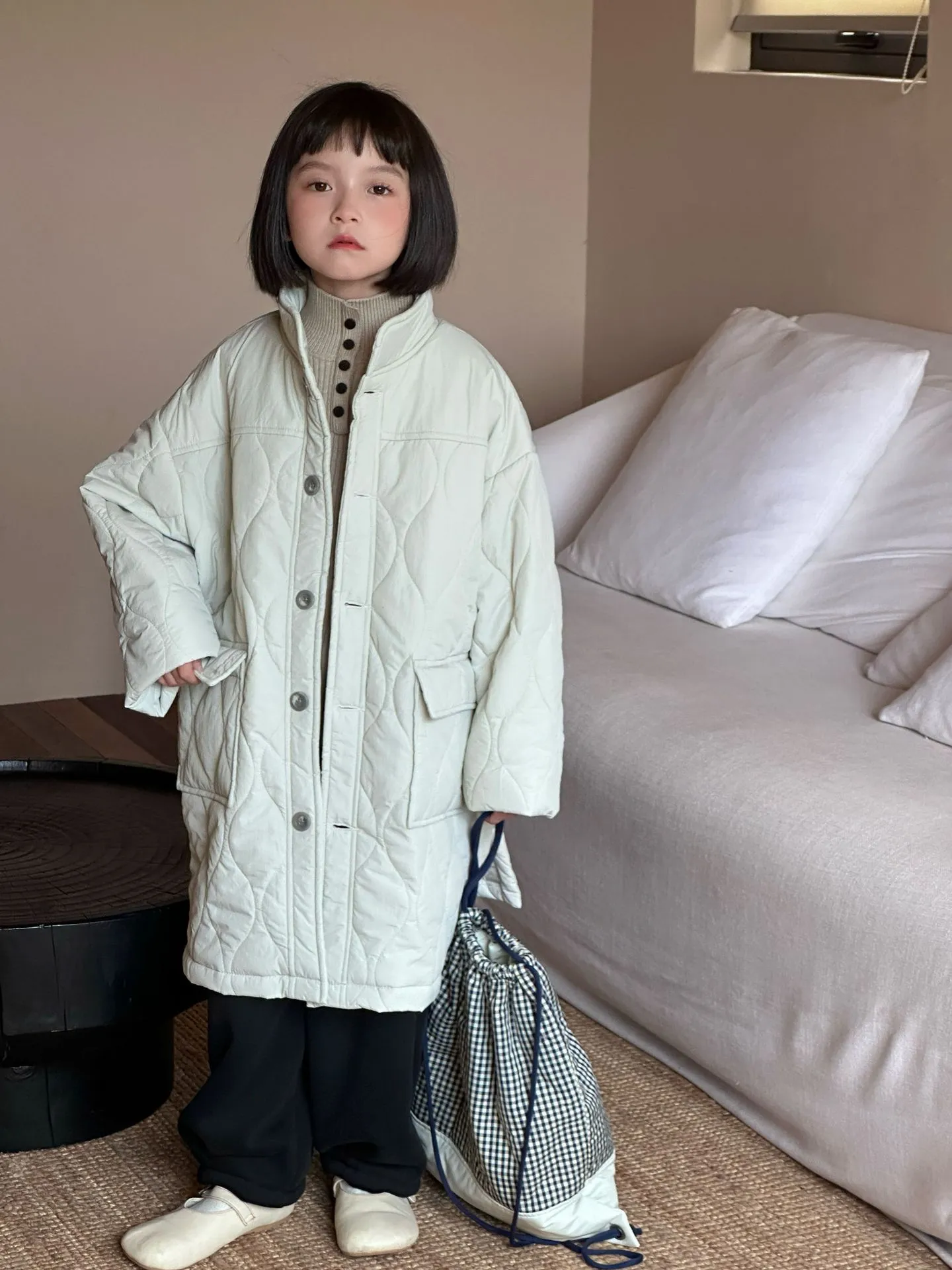 【90-140cm】売り切れ必至 大注目 ナチュラル あったか 無地 男の子 女の子 アウター