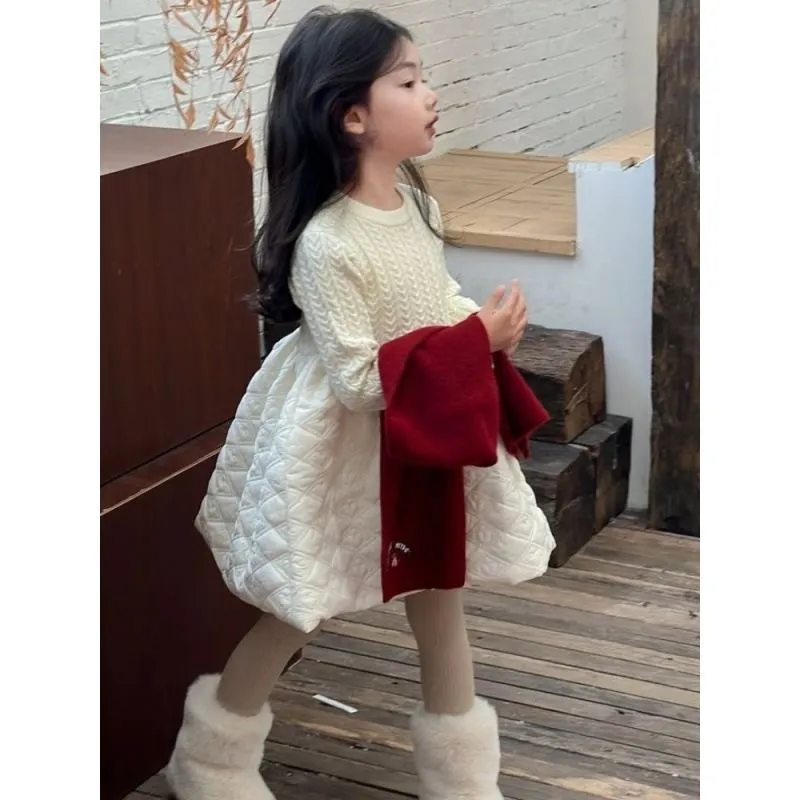 【90-130cm】人気上昇中 女の子 シンプル おしゃれ 可愛い トレンド スウィート ワンピース