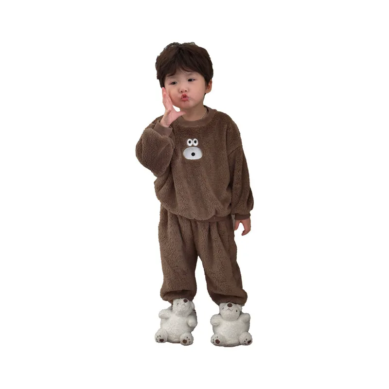 【90-130cm】大好評 ふわふわ 着心地良い 女の子 男の子 防寒 ルームウェア