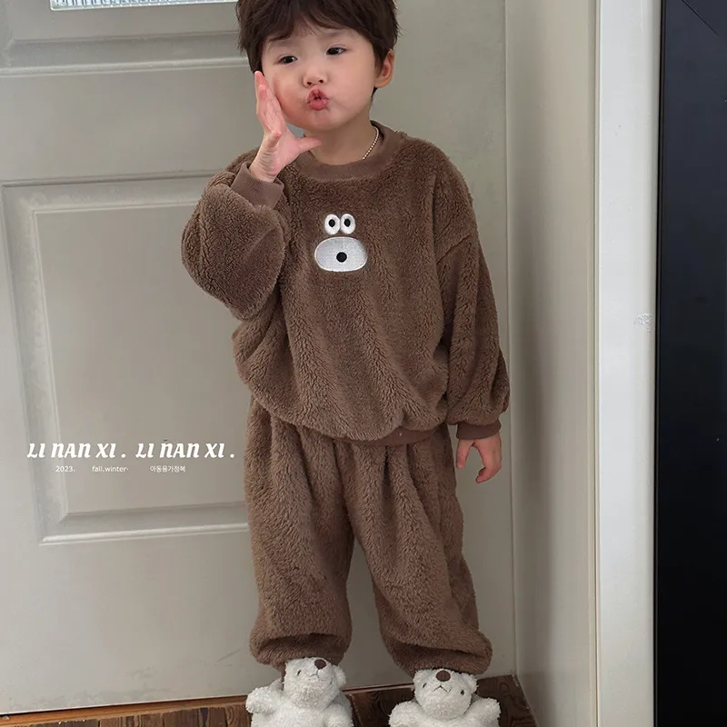 【90-130cm】大好評 ふわふわ 着心地良い 女の子 男の子 防寒 ルームウェア