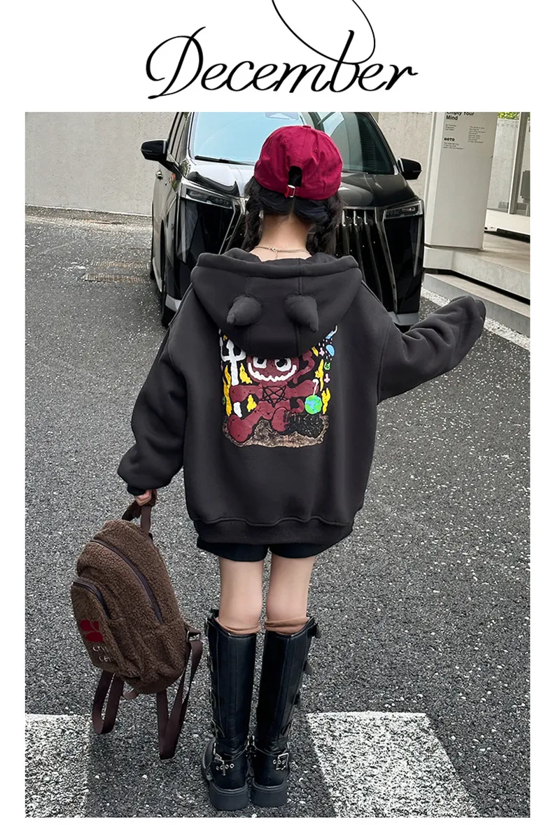 【120-170cm】絶対欲しい 売れ筋 カジュアル 合わせやすい アルファベット カートゥーン 女の子 アウター