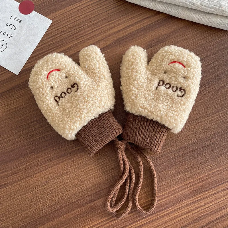 【激安1円！！】絶対見逃さないで 売れ筋 可愛い 防寒 カラフル もこもこ 子供 手袋