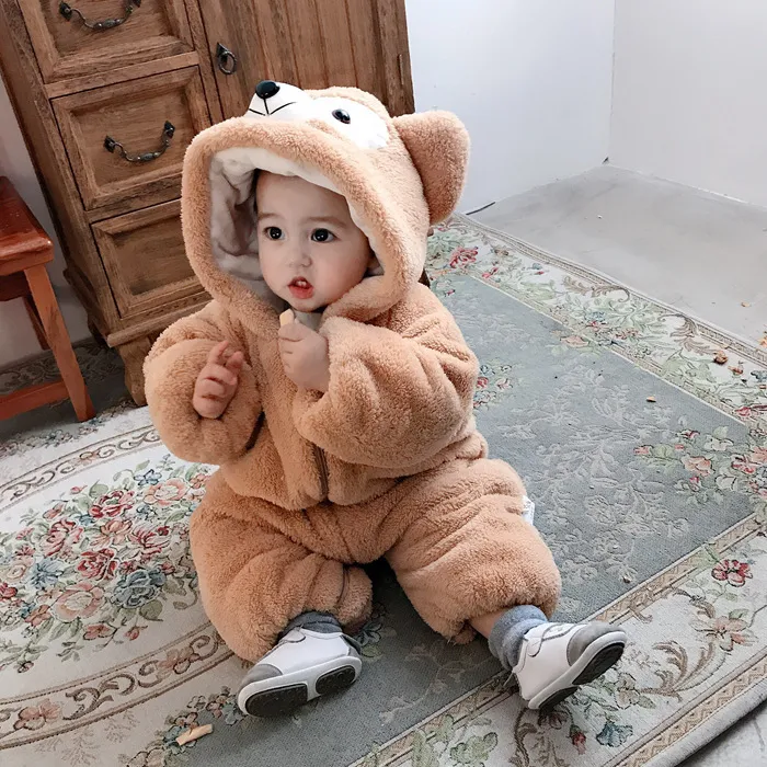 【80-120cm】大人気 肌触り良い ふわふわ お出かけ 可愛い ベビー服 ロンパース