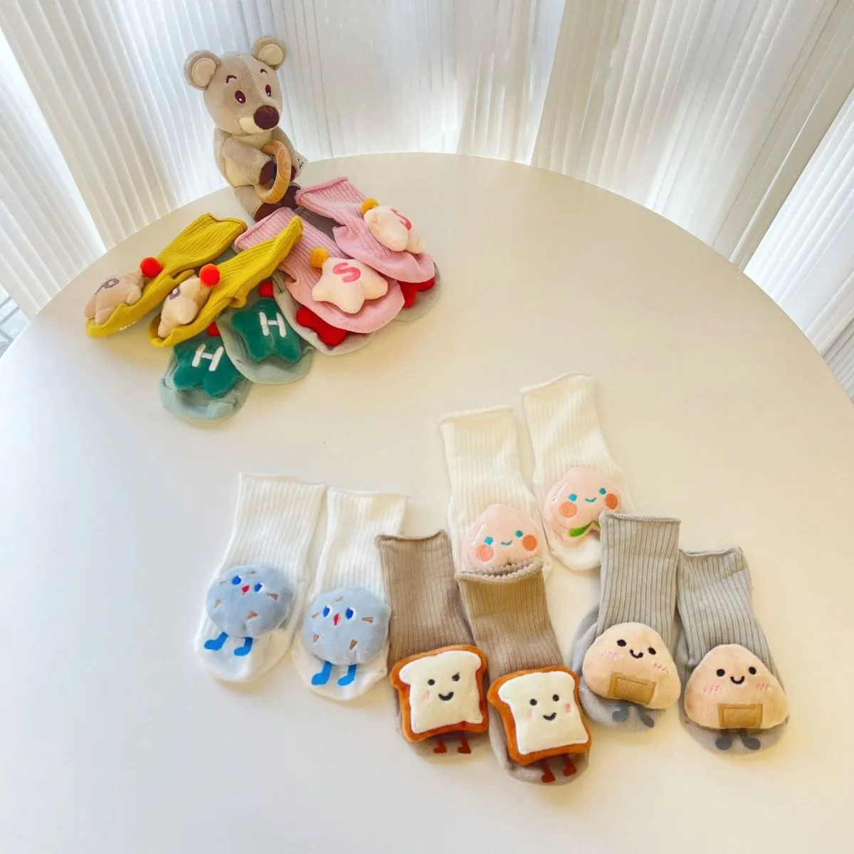 【激安1円!!】おしゃれ 可愛い カートゥーン 人気 履きやすい 靴下 ベビー ソックス