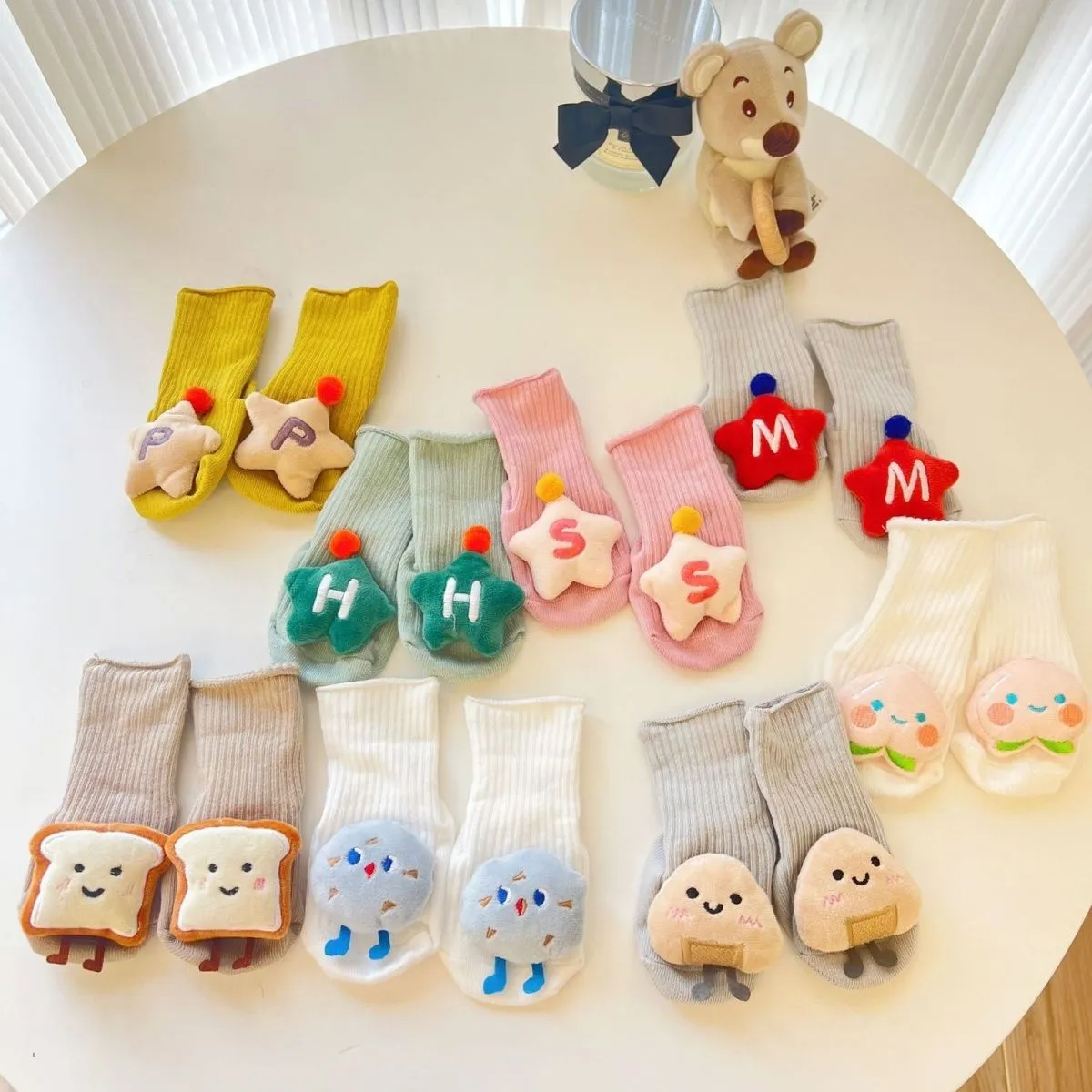 【激安1円!!】おしゃれ 可愛い カートゥーン 人気 履きやすい 靴下 ベビー ソックス